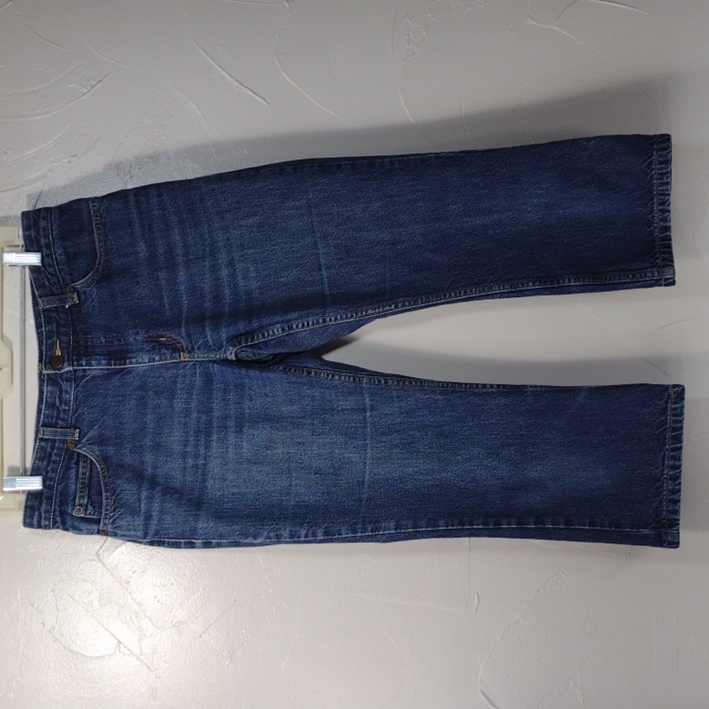 The Limited Blue Denim Non-stretch Capris Jeans Women's 8